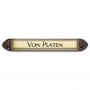 Door sign Classic brass - 3,6 x 24,6 cm