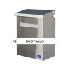 Skylt för Citybox postlåda - 18,5 x 2,4 cm, vit