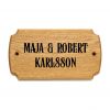 Wooden sign Traditional - 13 x 24 cm