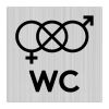 WC - kyltti Unisex