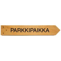 Trail sign oak 70 cm