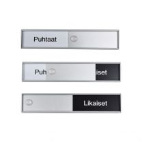 Likaiset / Puhtaat kyltti