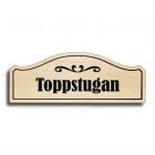 Wooden sign Cottage - 13 x 33 cm