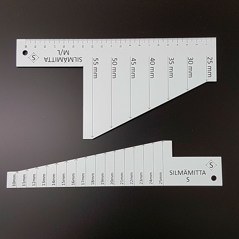 Measuring tool mesh