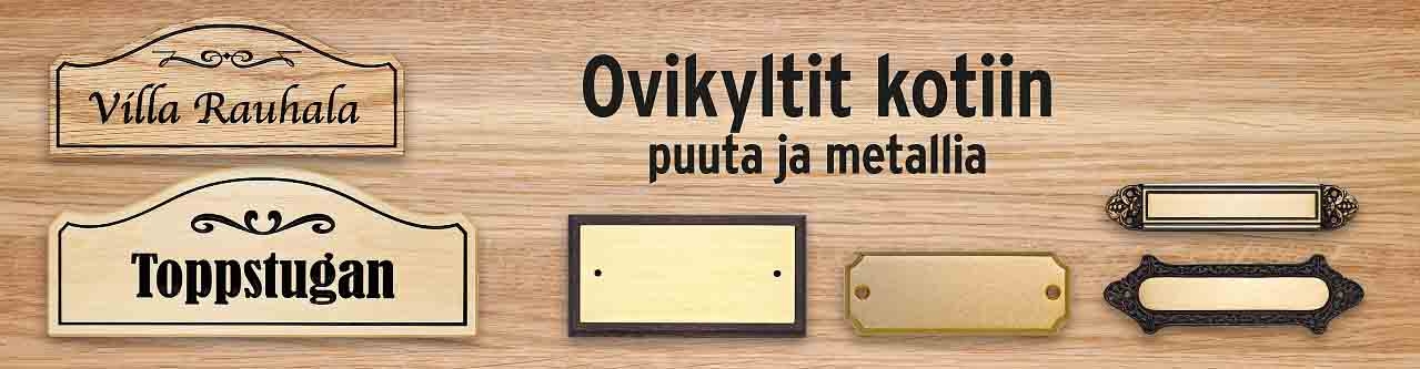 Puukyltti, kylttejä puusta