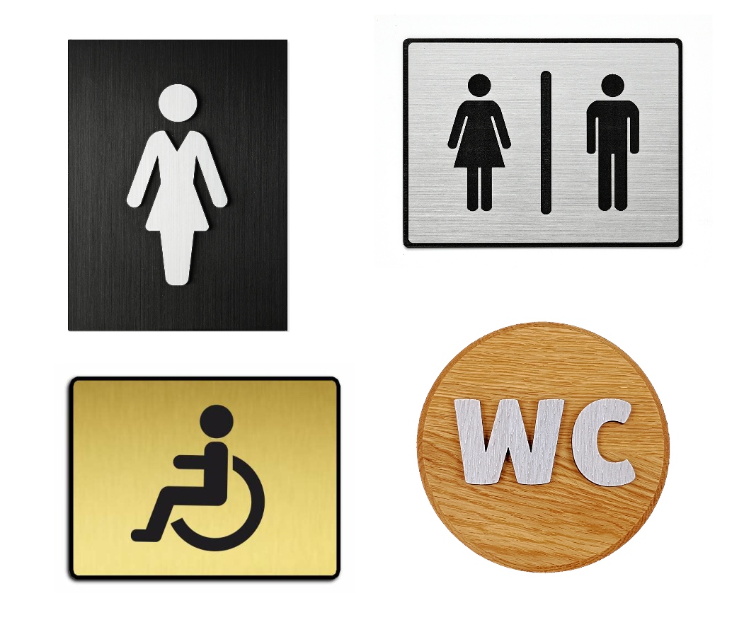 Toilet signs